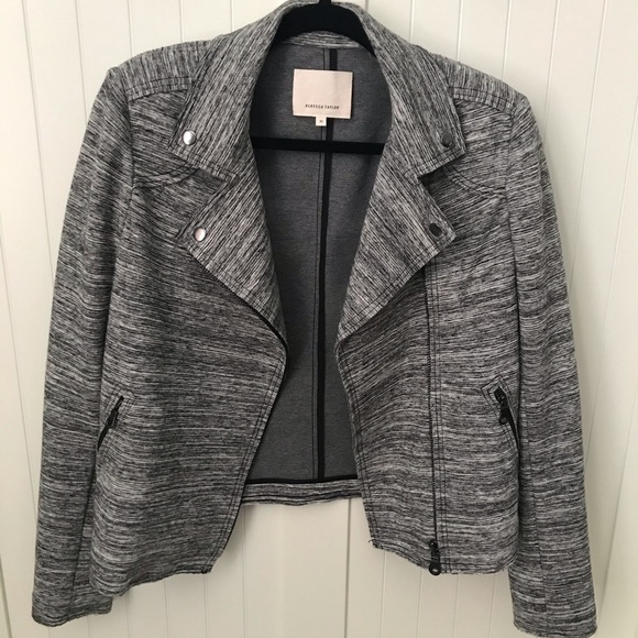 Rebecca Taylor Moto Jacket | Size 10 - Picture 5 of 8